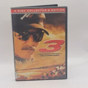 3 (DVD, 2004, 2-Disc Set) Barry Pepper as Dale Earnhardt